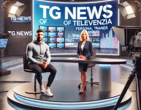 Intervista al TG in diretta su TeleVenezia